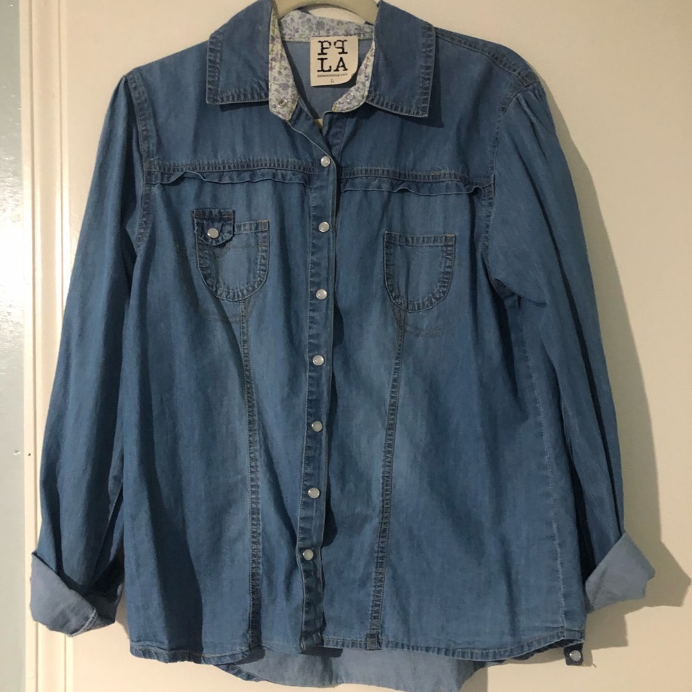Denim Top